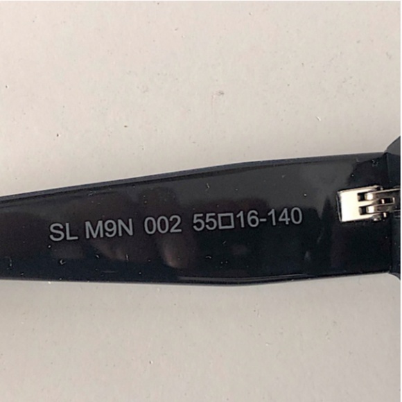 SAINT LAURENT 55MM Oversized Square Sunglasses black - Picture 12 of 12